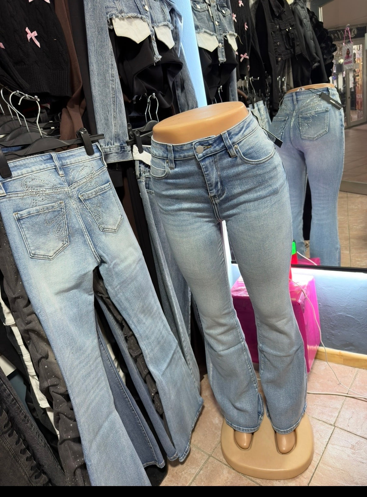 Jeans mariposa FN 🦋