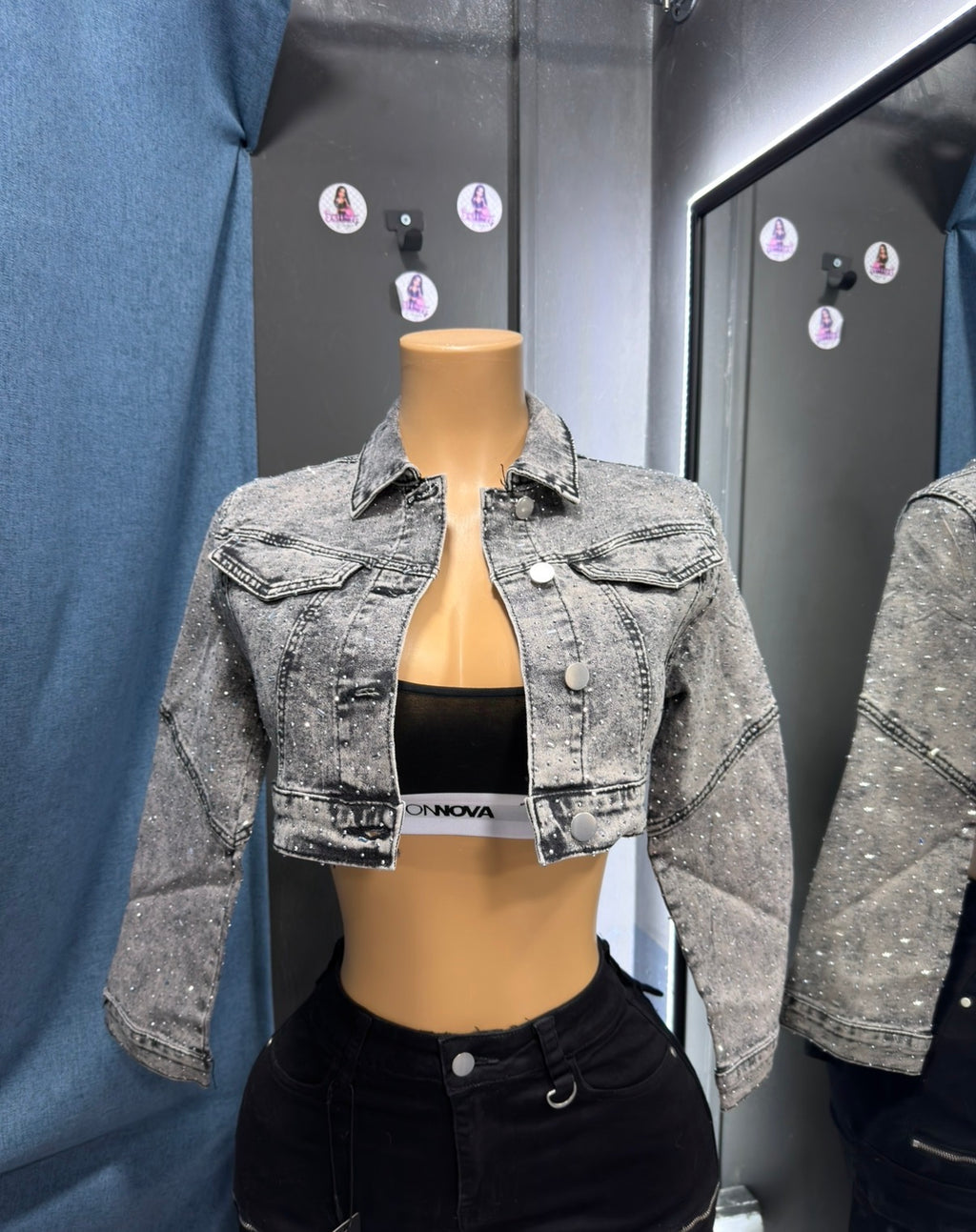 Chaquetas de brillos