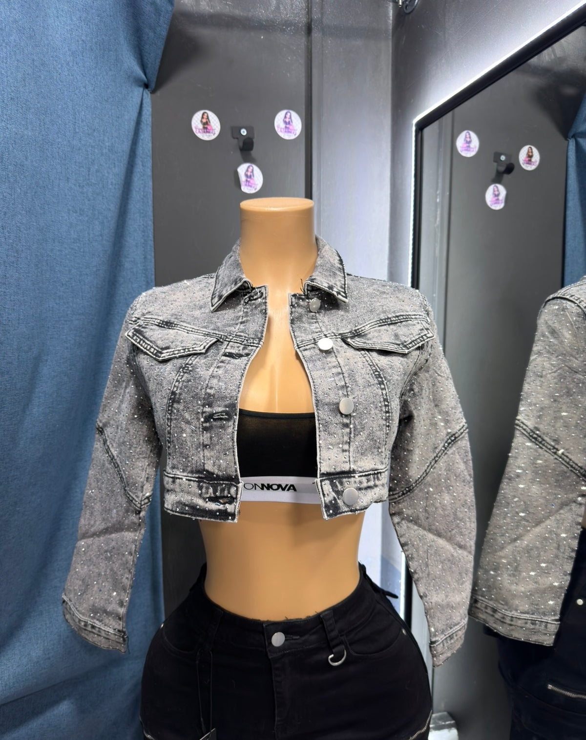 Chaquetas de brillos